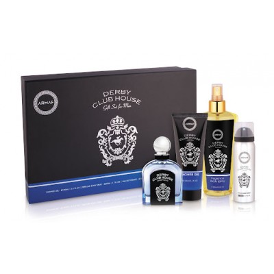 ARMAF Derby Club House SET: EDT 100ml + deo spray 50ml + shower gel 100ml + shampoo 250ml
