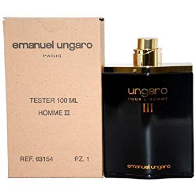 EMANUEL UNGARO pour L'Homme III EDT 100ml TESTER