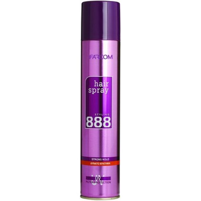 FARCOM Hair Spray 888 Strong Hold 400ml