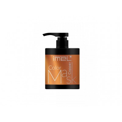 IMEL Μάσκα Μαλλιών με Χρώμα - Copper 500ml
