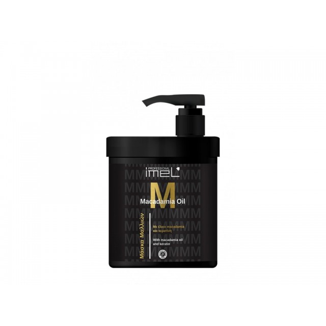 IMEL Μάσκα Μαλλιών Macadamia Οil & Κερατίνη 1000ml
