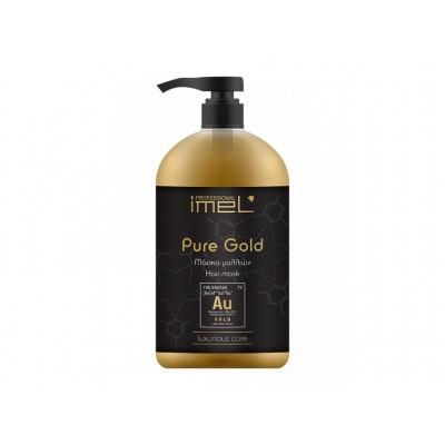 IMEL Μάσκα Μαλλιών Pure Gold 1000ml