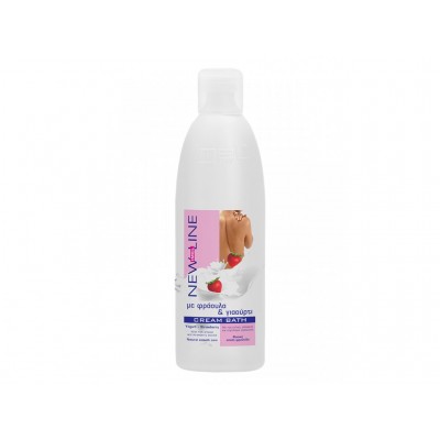 IMEL Cream Bath Φράουλα & Γιαούρτι 1000ml