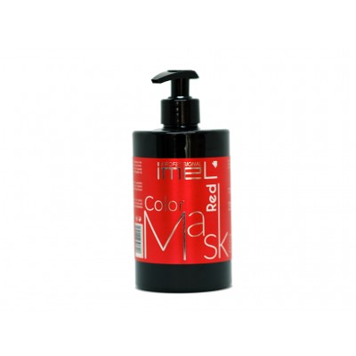 IMEL Μάσκα Μαλλιών με Χρώμα - Red 500ml
