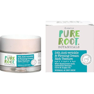 VENTUS Pure Root 24h Anti-Wrinkle & Firming Cream Rich Texture 50ml