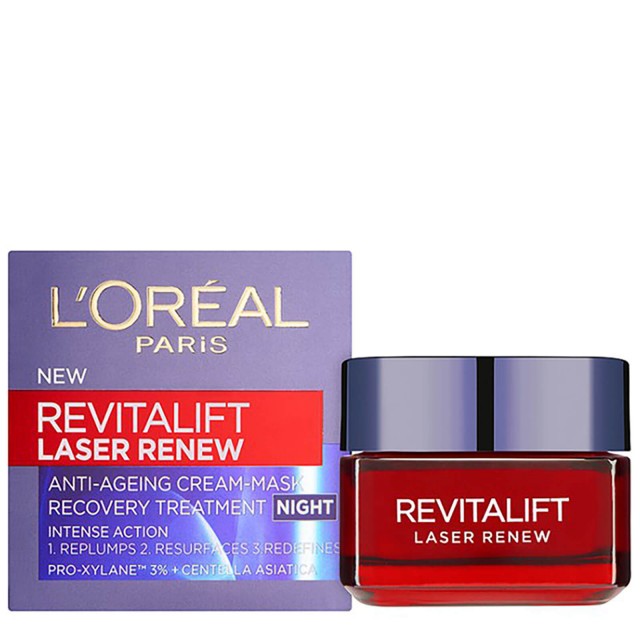 L'OREAL Revitalift Laser Renew Anti Ageing Cream Mask Night 50ml
