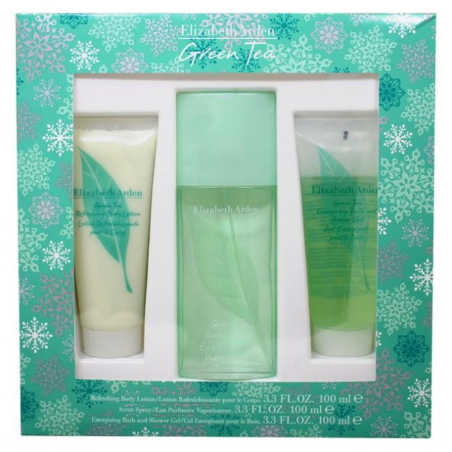 ELIZABETH ARDEN Green Tea SET: EDP 100ml + body lotion 100ml + shower gel 100ml