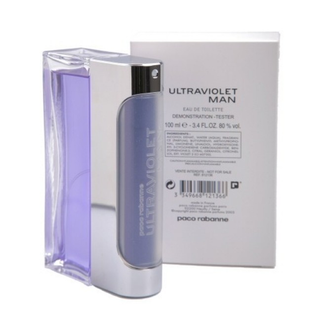 PACO RABANNE Ultraviolet for Men EDT 100ml TESTER