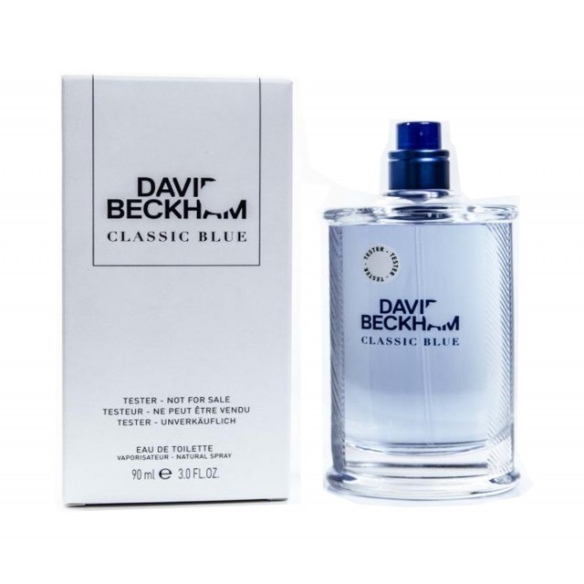 DAVID BECKHAM Classic Blue EDT 90ml TESTER