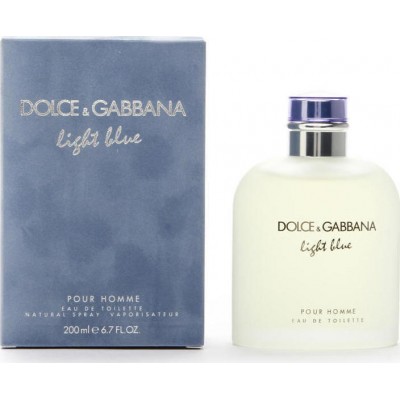 DOLCE & GABBANA Light Blue Pour Homme EDT 200ml