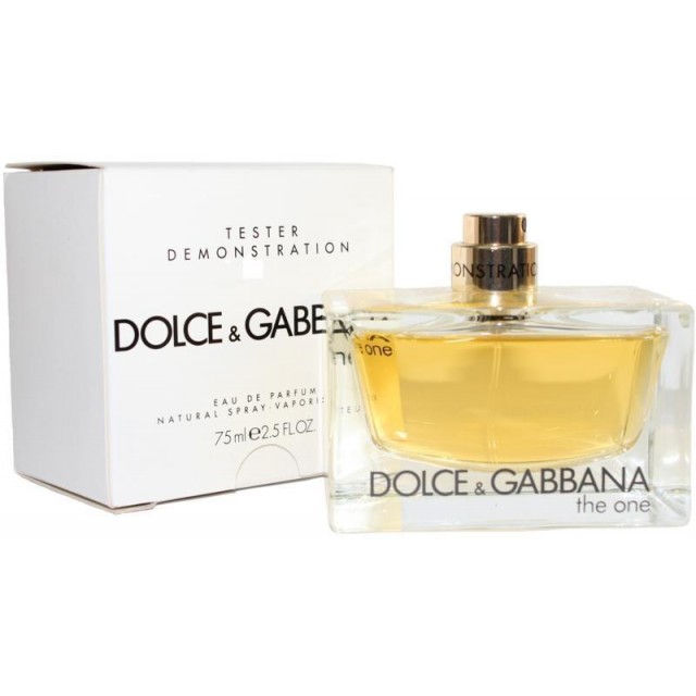 DOLCE & GABBANA The One Pour Femme EDP 75ml TESTER DOLCE & GABBANA The One Pour Femme EDP 75ml TESTER