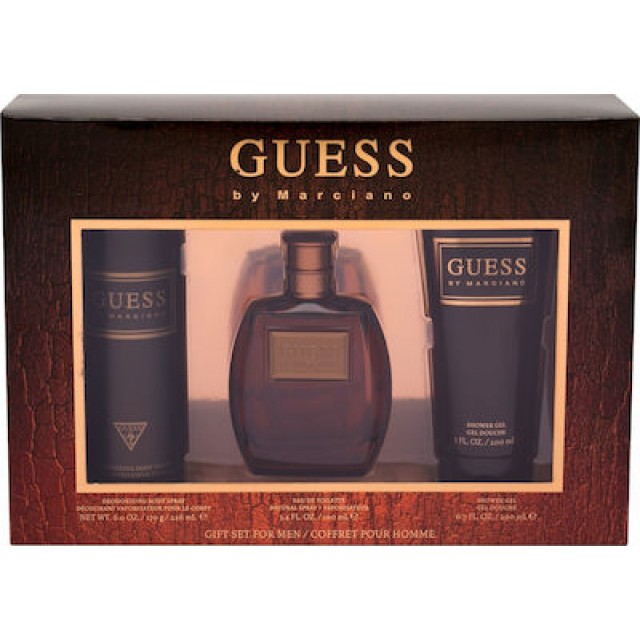 GUESS By Marciano For Men SET: EDT 100ml + deo spray 226ml + shower gel 200ml