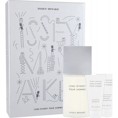 ISSEY MIYAKE L’Eau d’Issey Pour Homme SET: EDT 125ml + aftershave balm 50ml + shower gel 50ml