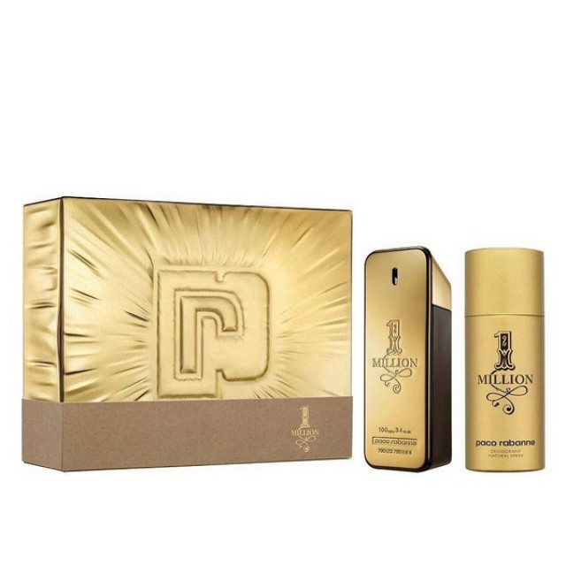 PACO RABANNE 1 Million SET: EDT 100ml + deo spray 150ml