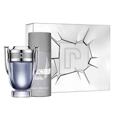 PACO RABANNE Invictus SET: EDT 100ml + deo spray 150ml