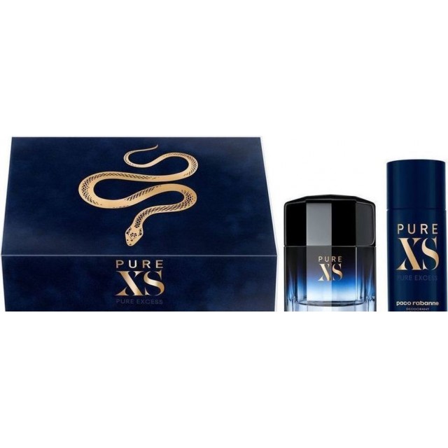 PACO RABANNE Pure XS SET: EDT 50ml + deo stick 75ml