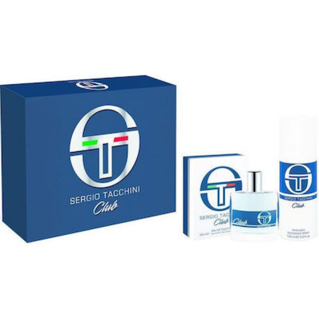 SERGIO TACCHINI Club SET: EDT 50ml + deodorant spray 150ml